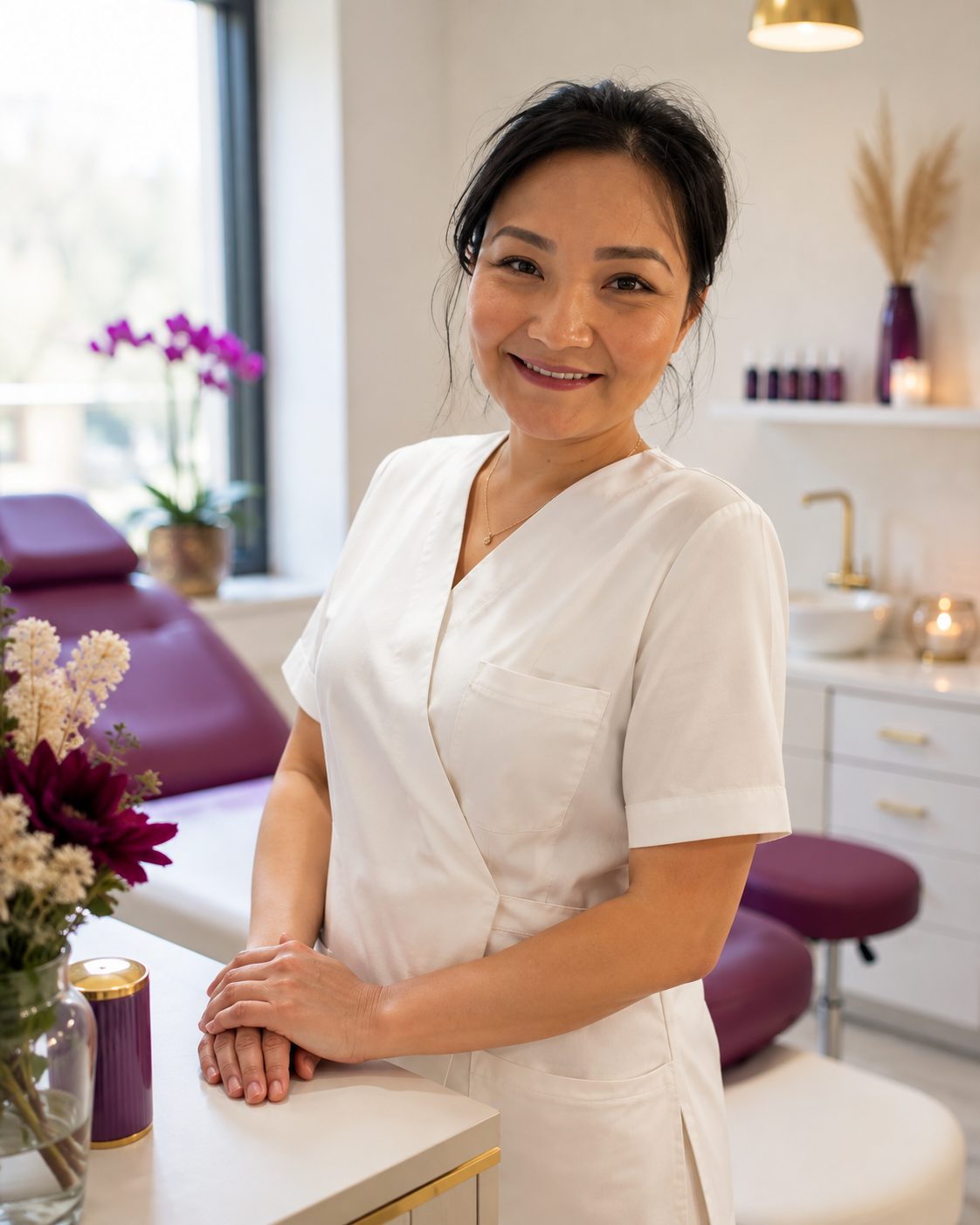 Amangozel Blunck, medizinische und optische Fußpflegerin im Beauty Queen Studio